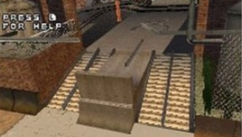 《托尼霍克极限滑板：练习场》 欧版NDS版 游戏截图 2